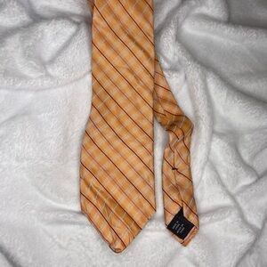 US‎ polo assn. orange tie 100% silk